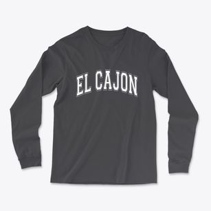 El Cajon California Varsity Light Soft Long Sleeve T-Shirt