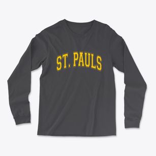 St. Pauls North Carolina Varsity Light Soft Long Sleeve T-Shirt