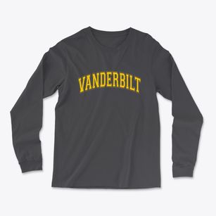 Vanderbilt Pennsylvania Varsity Light Soft Long Sleeve T-Shirt