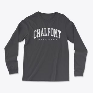 Chalfont Pennsylvania Urban Vibe Light Soft Long Sleeve T-Shirt