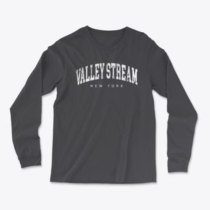 Valley Stream New York Urban Vibe Light Soft Long Sleeve T-Shirt