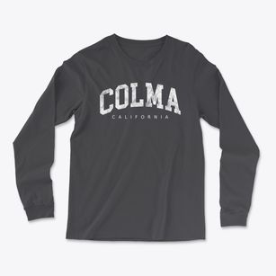 Colma California Urban Vibe Light Soft Long Sleeve T-Shirt
