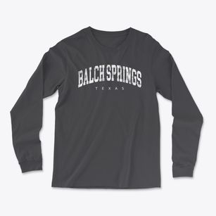 Balch Springs Texas Urban Vibe Light Soft Long Sleeve T-Shirt