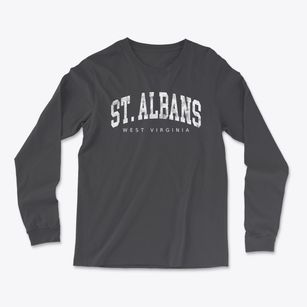 St. Albans West Virginia Urban Vibe Light Soft Long Sleeve T-Shirt