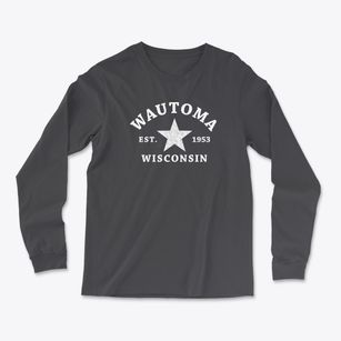 Wautoma Wisconsin Star Light Soft Long Sleeve T-Shirt