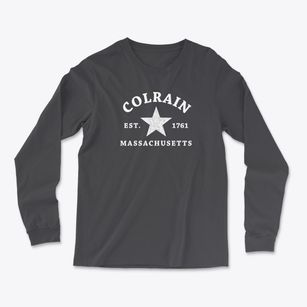 Colrain Massachusetts Star Light Soft Long Sleeve T-Shirt