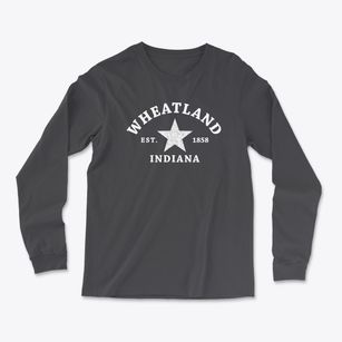 Wheatland Indiana Star Light Soft Long Sleeve T-Shirt