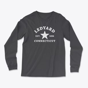 Ledyard Connecticut Star Light Soft Long Sleeve T-Shirt