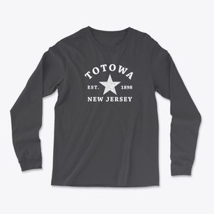 Totowa New Jersey Star Light Soft Long Sleeve T-Shirt