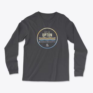 Upton Massachusetts Color Fade Light Soft Long Sleeve T-Shirt