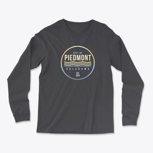 Piedmont Oklahoma Color Fade Light Soft Long Sleeve T-Shirt