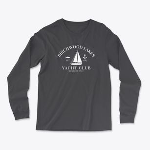 Birchwood Lakes Pennsylvania Yacht Club Light Soft Long Sleeve T-Shirt