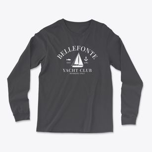 Bellefonte Delaware Yacht Club Light Soft Long Sleeve T-Shirt