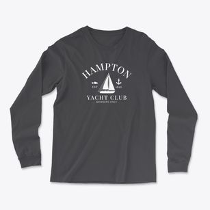 Hampton Virginia Yacht Club Light Soft Long Sleeve T-Shirt