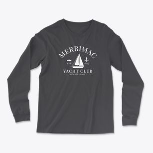 Merrimac Wisconsin Yacht Club Light Soft Long Sleeve T-Shirt
