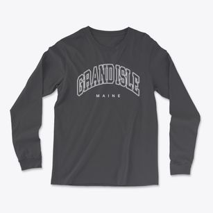 Grand Isle Maine Inline Light Soft Long Sleeve T-Shirt