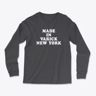Varick New York Classic 70s Light Soft Long Sleeve T-Shirt