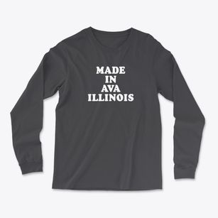 Ava Illinois Classic 70s Light Soft Long Sleeve T-Shirt