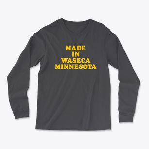 Waseca Minnesota Classic 70s Light Soft Long Sleeve T-Shirt