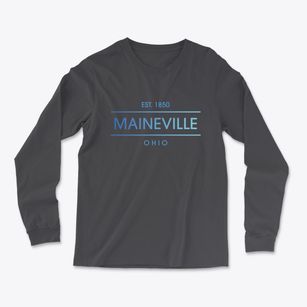 Maineville Ohio Horizon Light Soft Long Sleeve T-Shirt