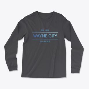 Wayne City Illinois Horizon Light Soft Long Sleeve T-Shirt