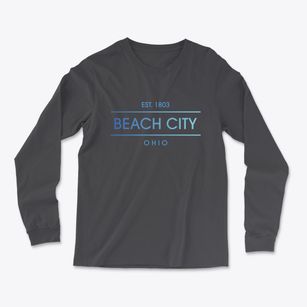 Beach City Ohio Horizon Light Soft Long Sleeve T-Shirt