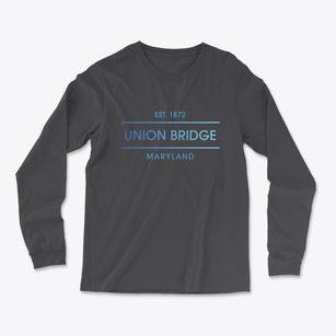 Union Bridge Maryland Horizon Light Soft Long Sleeve T-Shirt