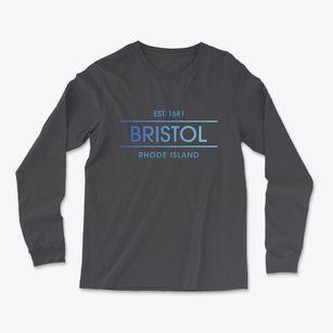 Bristol Rhode Island Horizon Light Soft Long Sleeve T-Shirt