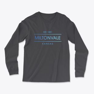 Miltonvale Kansas Horizon Light Soft Long Sleeve T-Shirt