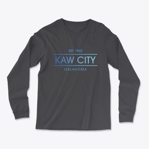 Kaw City Oklahoma Horizon Light Soft Long Sleeve T-Shirt