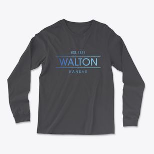 Walton Kansas Horizon Light Soft Long Sleeve T-Shirt