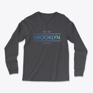 Brooklyn Ohio Horizon Light Soft Long Sleeve T-Shirt