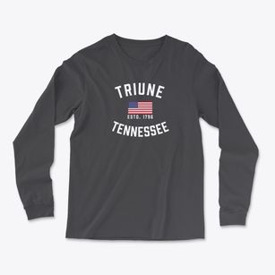 Triune Tennessee Patriot Light Soft Long Sleeve T-Shirt