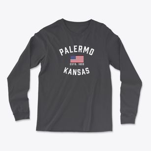 Palermo Kansas Patriot Light Soft Long Sleeve T-Shirt