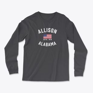 Allison Alabama Patriot Light Soft Long Sleeve T-Shirt