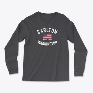 Carlton Washington Patriot Light Soft Long Sleeve T-Shirt