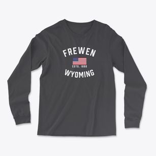 Frewen Wyoming Patriot Light Soft Long Sleeve T-Shirt