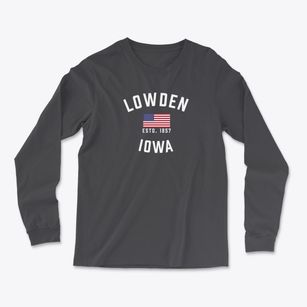 Lowden Iowa Patriot Light Soft Long Sleeve T-Shirt