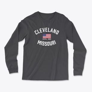 Cleveland Missouri Patriot Light Soft Long Sleeve T-Shirt