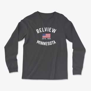 Belview Minnesota Patriot Light Soft Long Sleeve T-Shirt