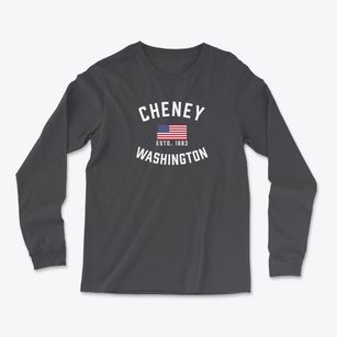Cheney Washington Patriot Light Soft Long Sleeve T-Shirt