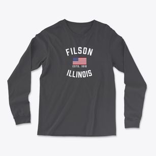 Filson Illinois Patriot Light Soft Long Sleeve T-Shirt