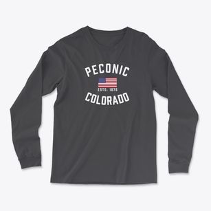 Peconic Colorado Patriot Light Soft Long Sleeve T-Shirt