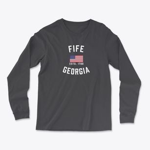 Fife Georgia Patriot Light Soft Long Sleeve T-Shirt