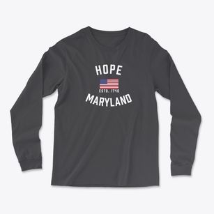 Hope Maryland Patriot Light Soft Long Sleeve T-Shirt
