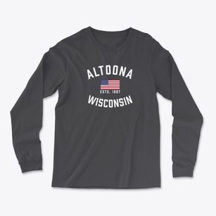 Altoona Wisconsin Patriot Light Soft Long Sleeve T-Shirt