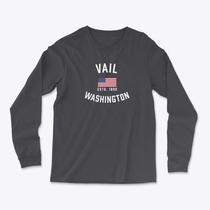 Vail Washington Patriot Light Soft Long Sleeve T-Shirt