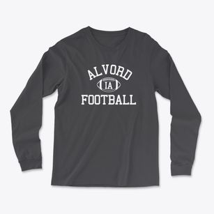 Alvord Iowa Football Light Soft Long Sleeve T-Shirt