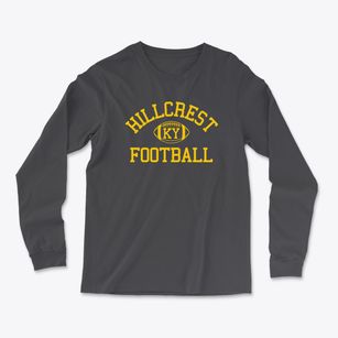 Hillcrest Kentucky Football Light Soft Long Sleeve T-Shirt