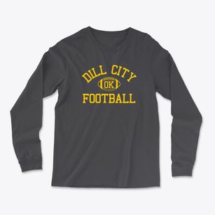 Dill City Oklahoma Football Light Soft Long Sleeve T-Shirt